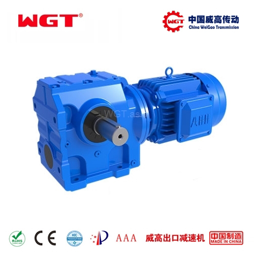 S67 / SA67 / SF67 / SAF67 / ... helical worm gear reducer (without motor)