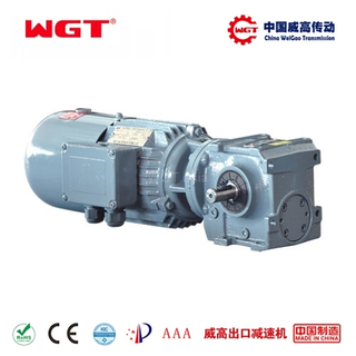 SF47...helical worm gear reducer (without motor)